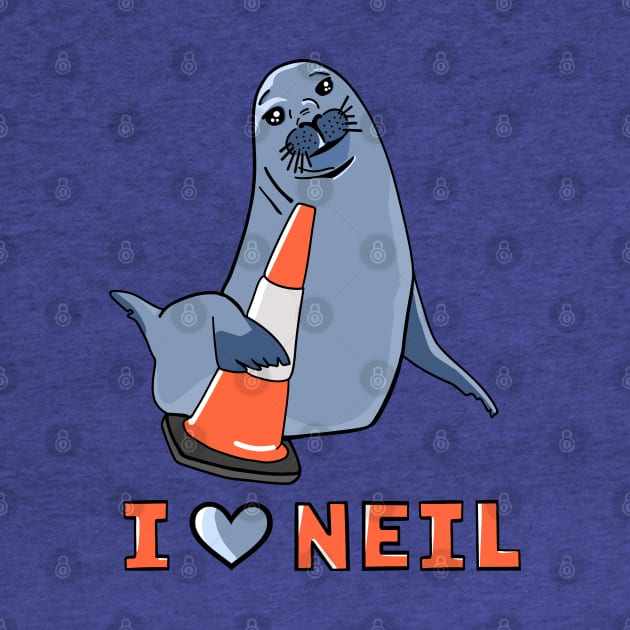 I Love Neil the Seal by Sparkleweather